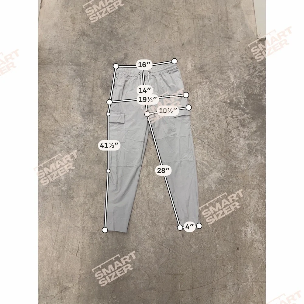 Aeropostale Gray Cargo Jogger Pants